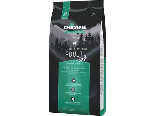 Chicopee Holistic Nature Line Adult Soft – Ostrich & Potato