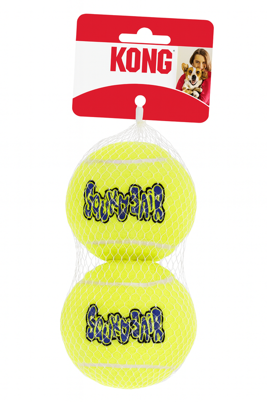 KONG SqueakAir Hundebolde 2 stk.