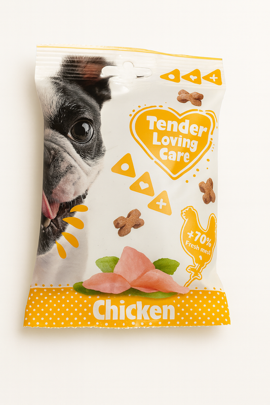 Hundesnack-kylling